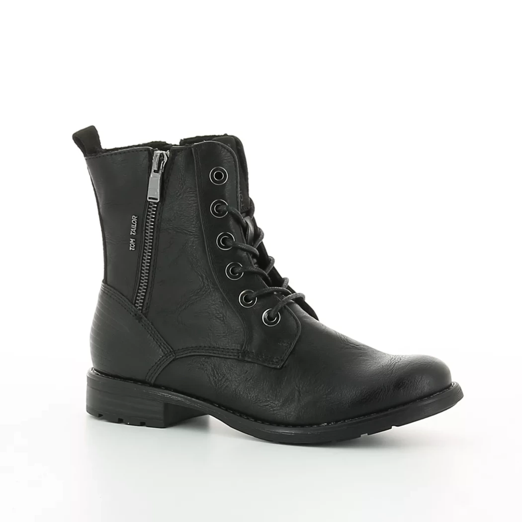 Image (1) de la chaussures Tom Tailor - Bottines Noir en Cuir synthétique