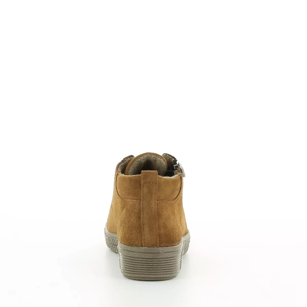 Image (3) de la chaussures Sens - Bottines Cuir naturel / Cognac en Cuir nubuck