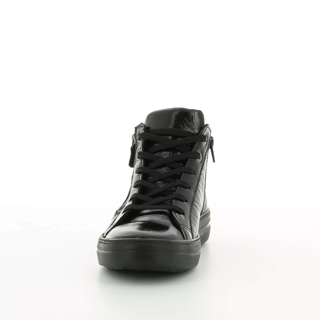 Image (5) de la chaussures Sens - Bottines Noir en Cuir vernis