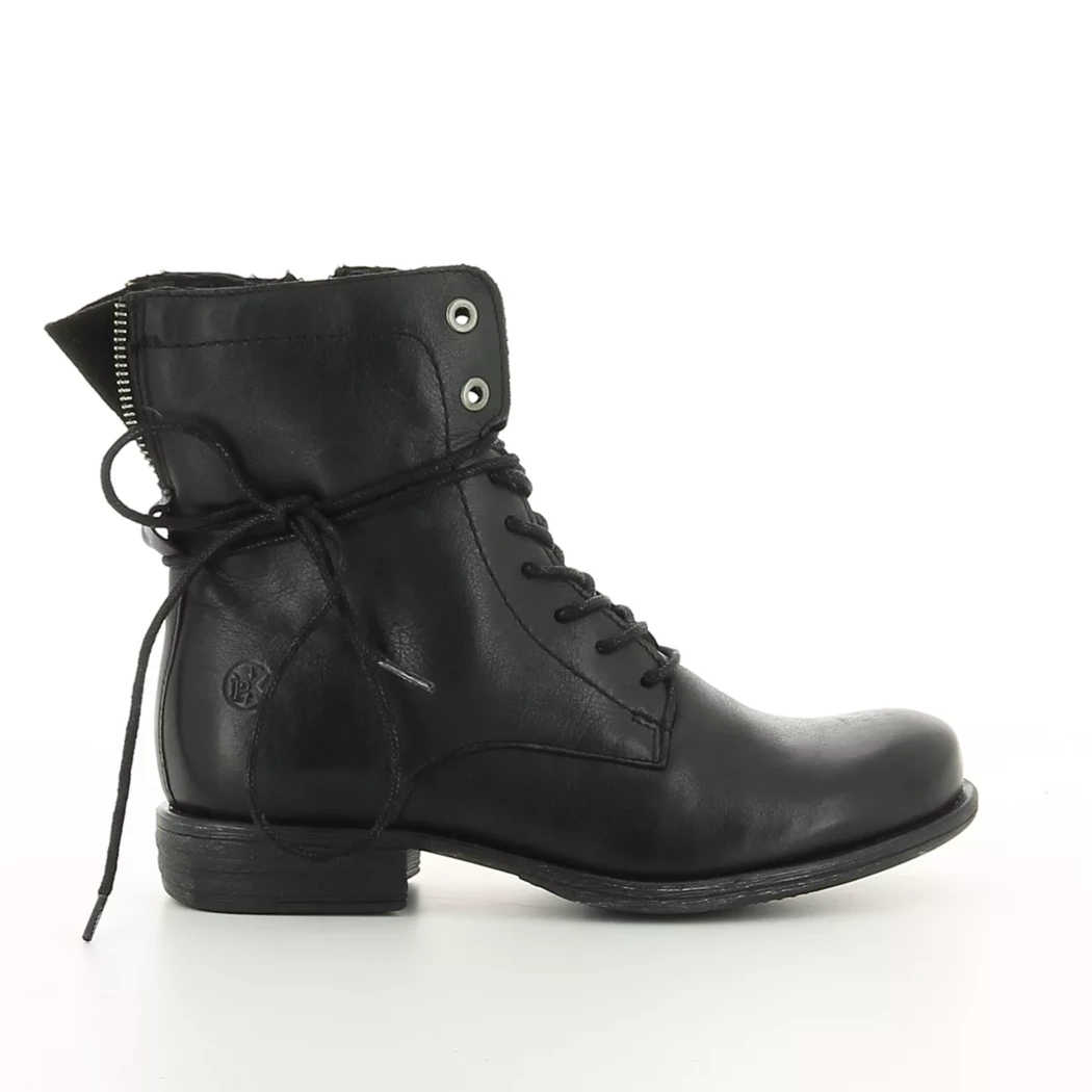 Image (2) de la chaussures PX - Bottines Noir en Cuir