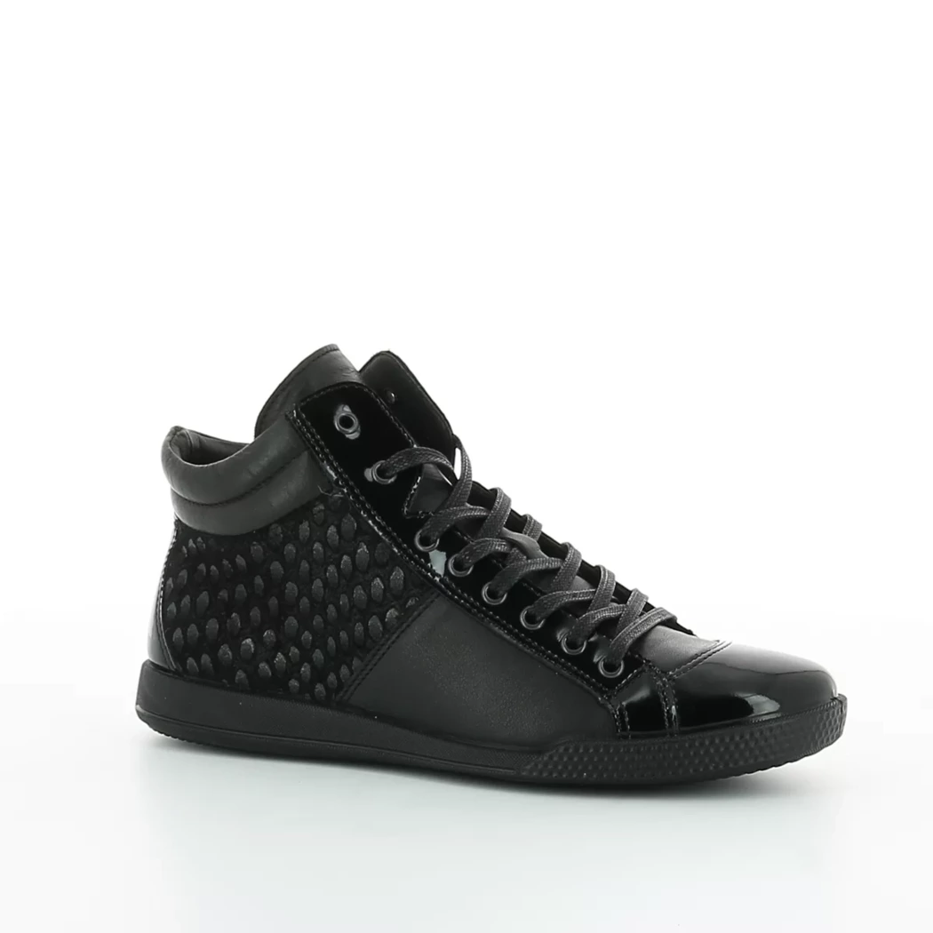 Image (1) de la chaussures Foot light - Bottines Noir en Cuir