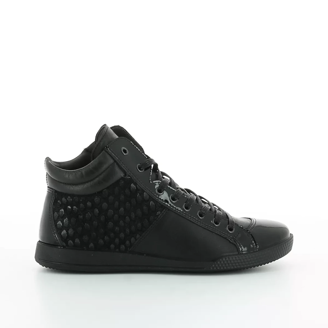 Image (2) de la chaussures Foot light - Bottines Noir en Cuir