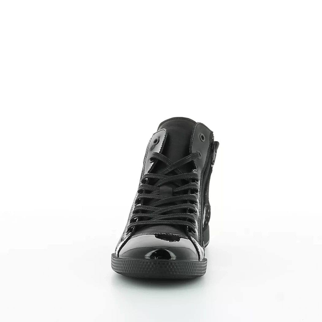Image (5) de la chaussures Foot light - Bottines Noir en Cuir