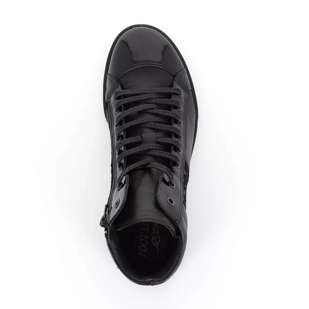 Image (6) de la chaussures Foot light - Bottines Noir en Cuir