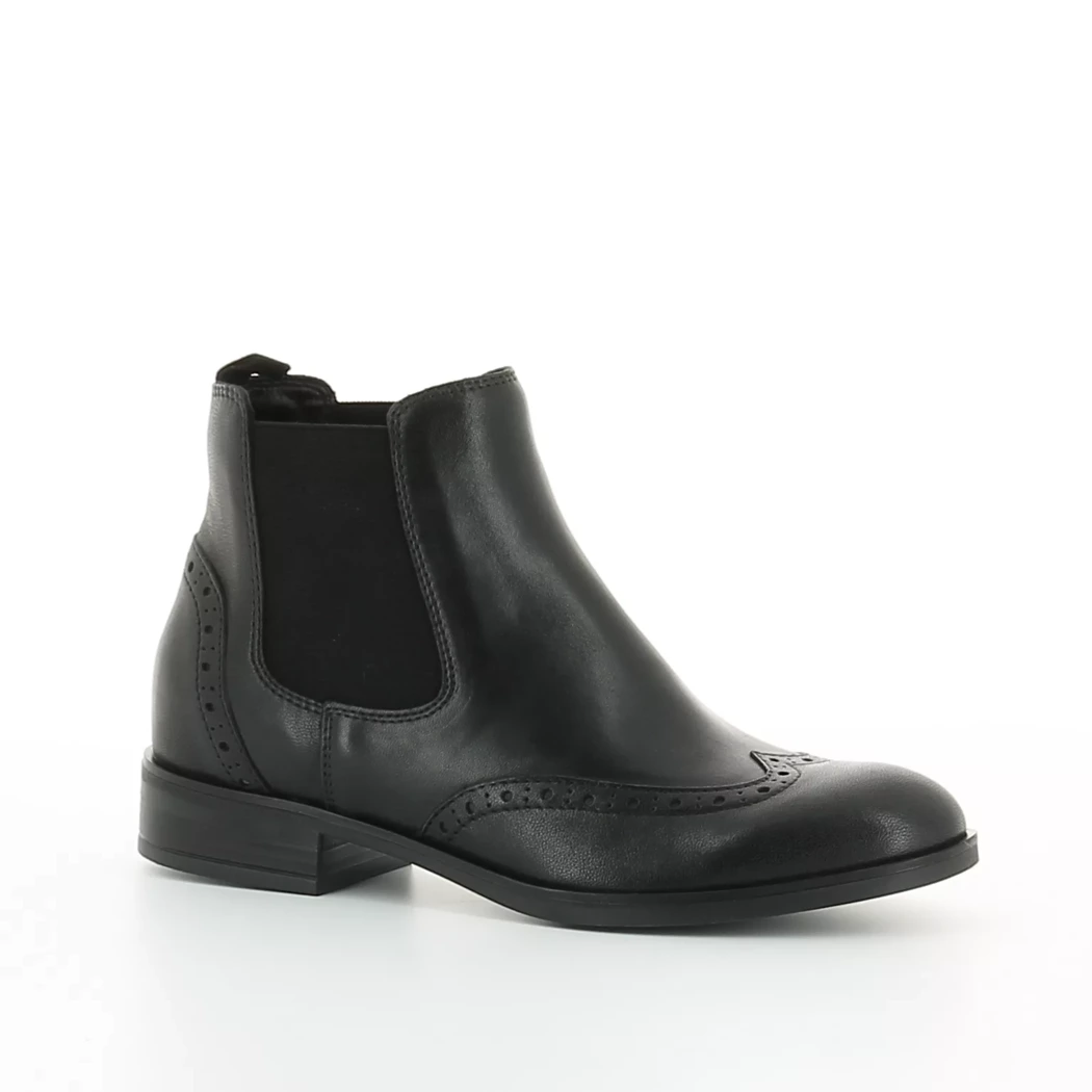 Image (1) de la chaussures Quala - Boots Noir en Cuir