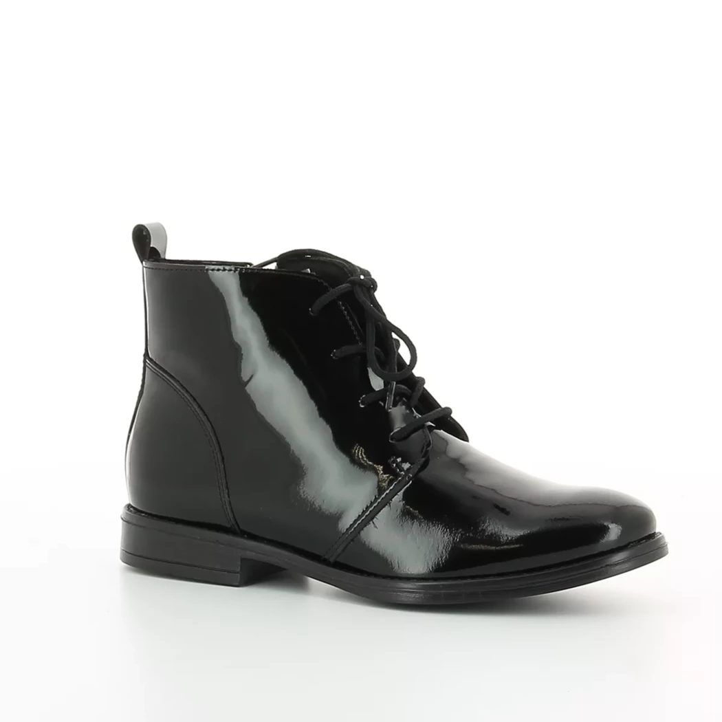 Image (1) de la chaussures margarita mariotti - Bottines Noir en Cuir vernis