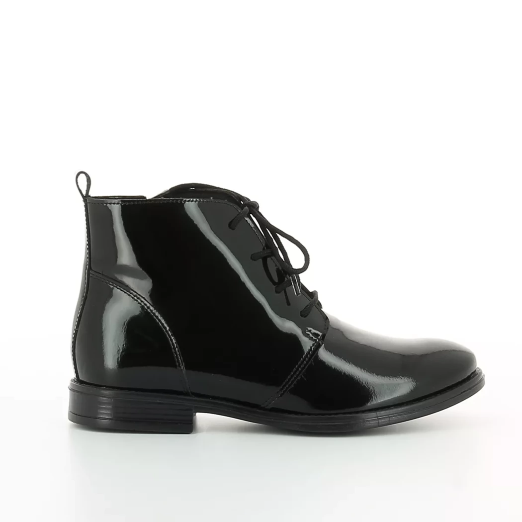 Image (2) de la chaussures margarita mariotti - Bottines Noir en Cuir vernis