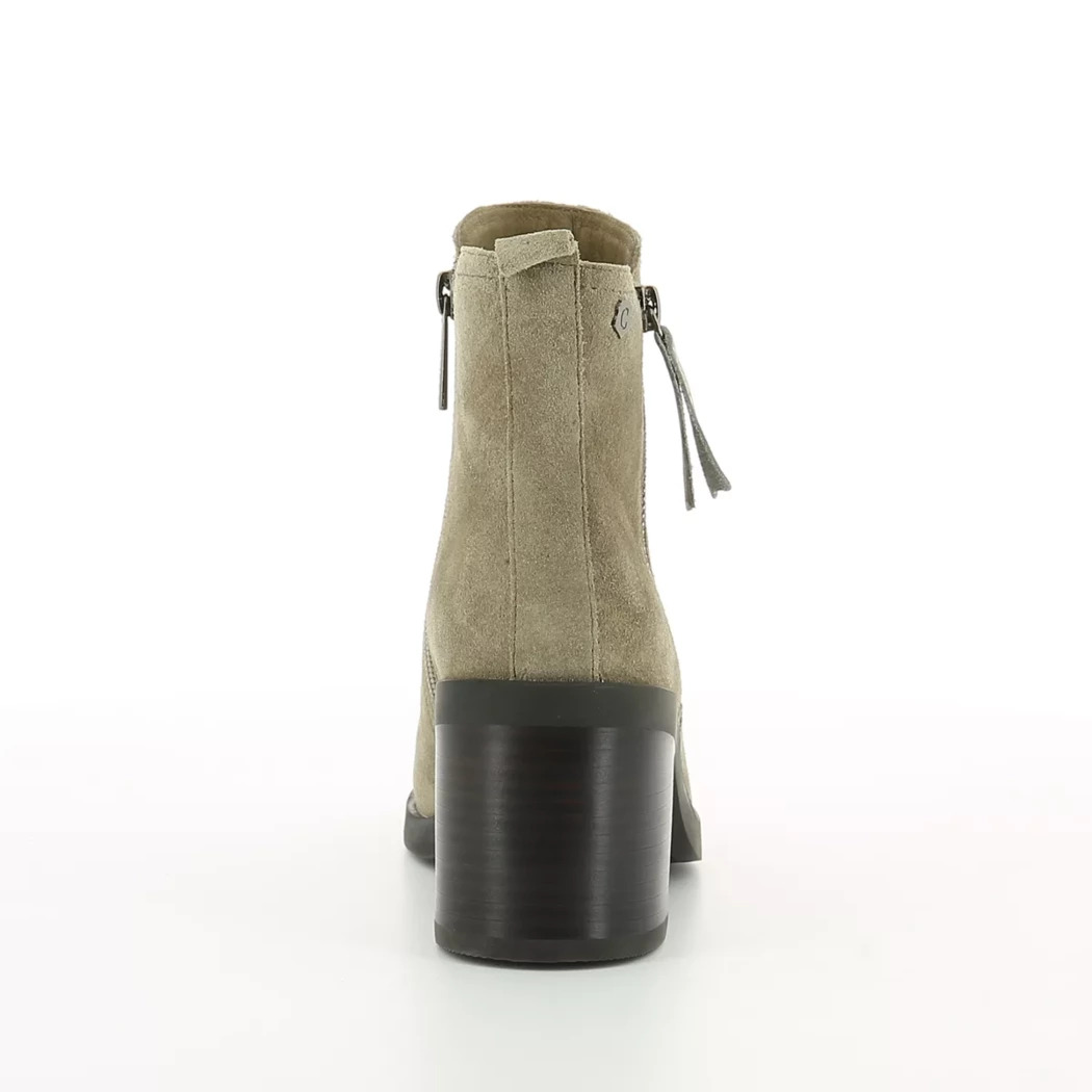 Image (3) de la chaussures Carmela - Boots Taupe en Cuir nubuck