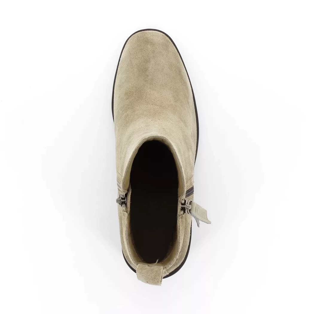 Image (6) de la chaussures Carmela - Boots Taupe en Cuir nubuck