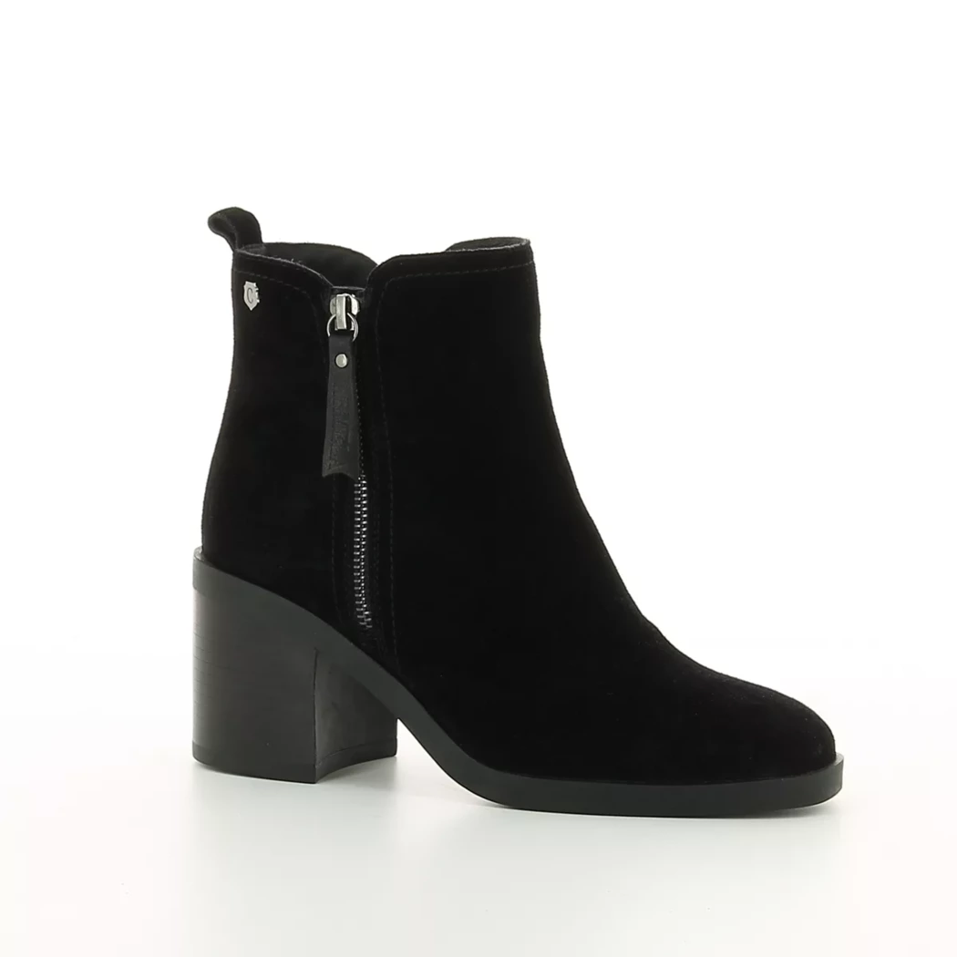Image (1) de la chaussures Carmela - Boots Noir en Cuir nubuck