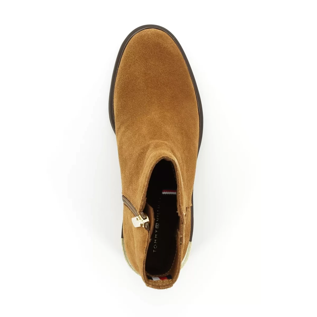 Image (6) de la chaussures Tommy Hilfiger - Boots Cuir naturel / Cognac en Cuir nubuck