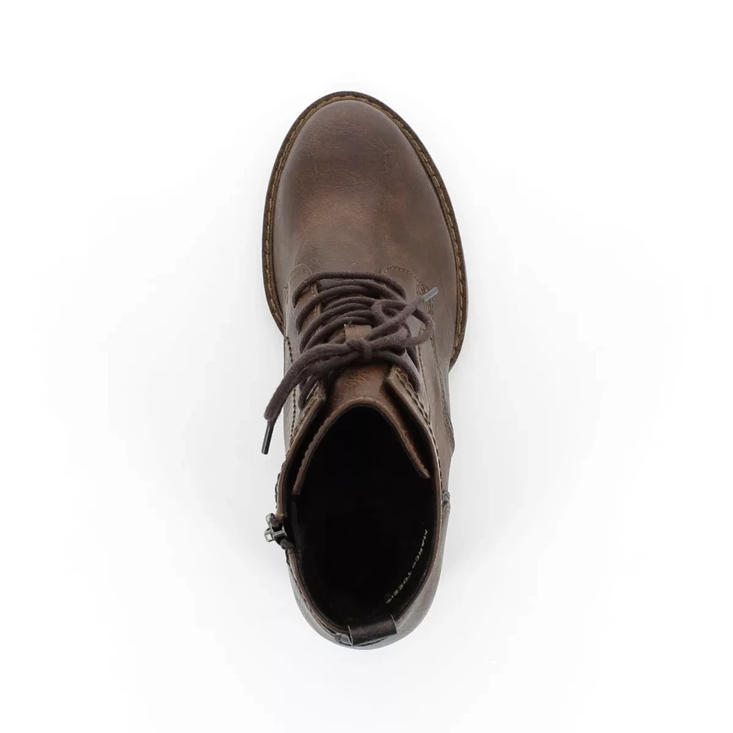 Image (6) de la chaussures Marco Tozzi - Bottines Marron en Cuir synthétique