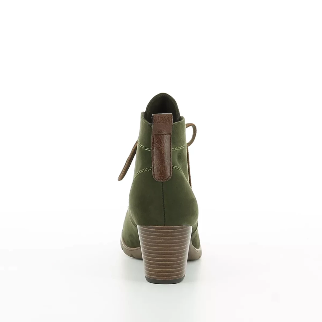 Image (3) de la chaussures Marco Tozzi - Bottines Vert en Cuir synthétique