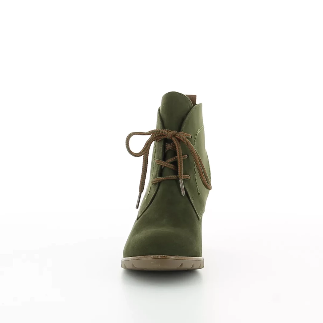 Image (5) de la chaussures Marco Tozzi - Bottines Vert en Cuir synthétique