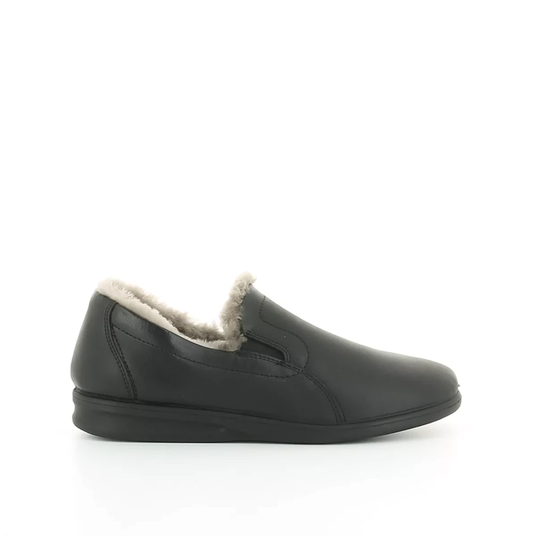 Image (2) de la chaussures Westland - Pantoufles et Chaussons Noir en Cuir