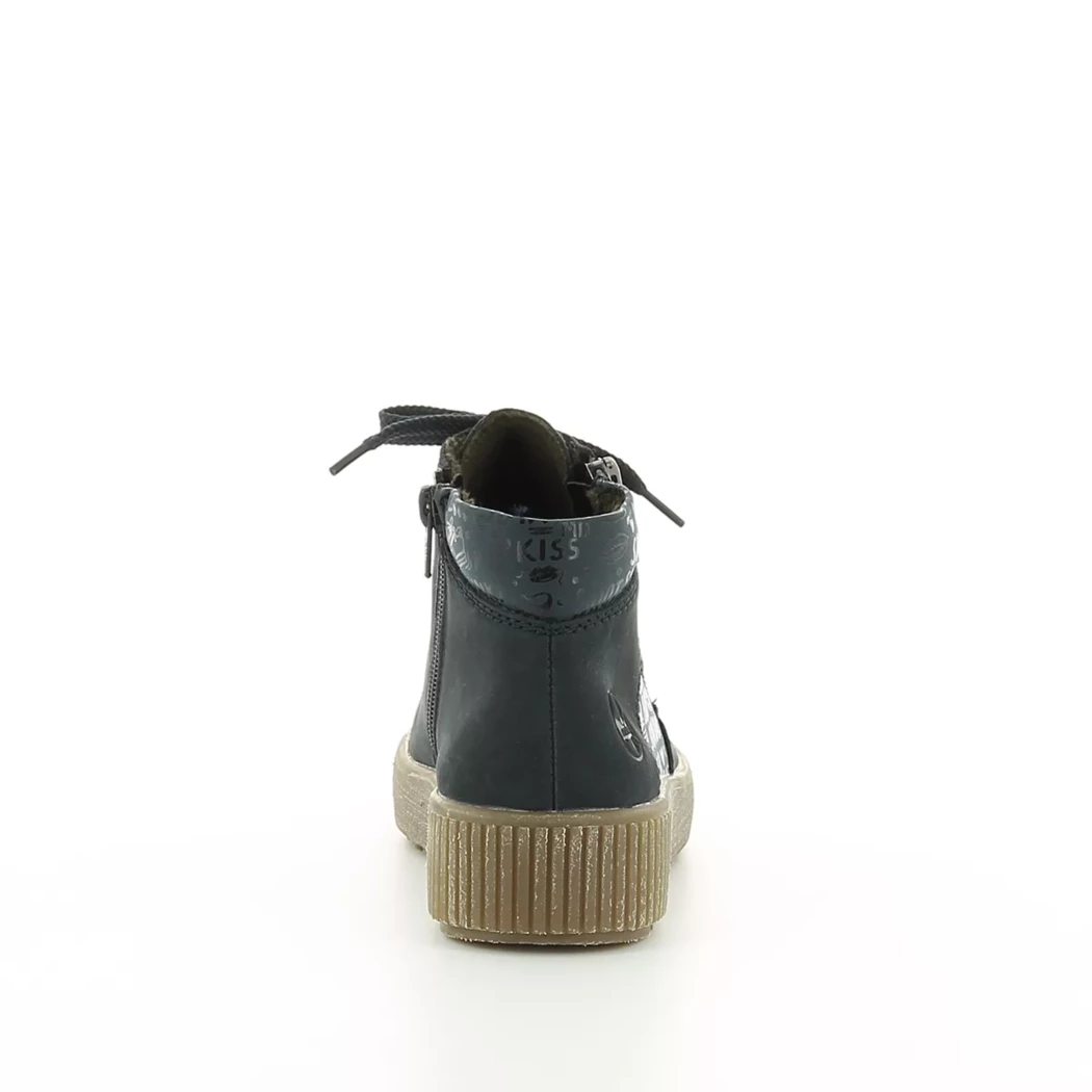 Image (3) de la chaussures Rieker - Bottines Bleu en Cuir nubuck
