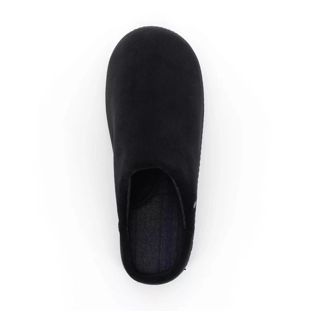 Image (6) de la chaussures Isotoner - Pantoufles et Chaussons Noir en Textile