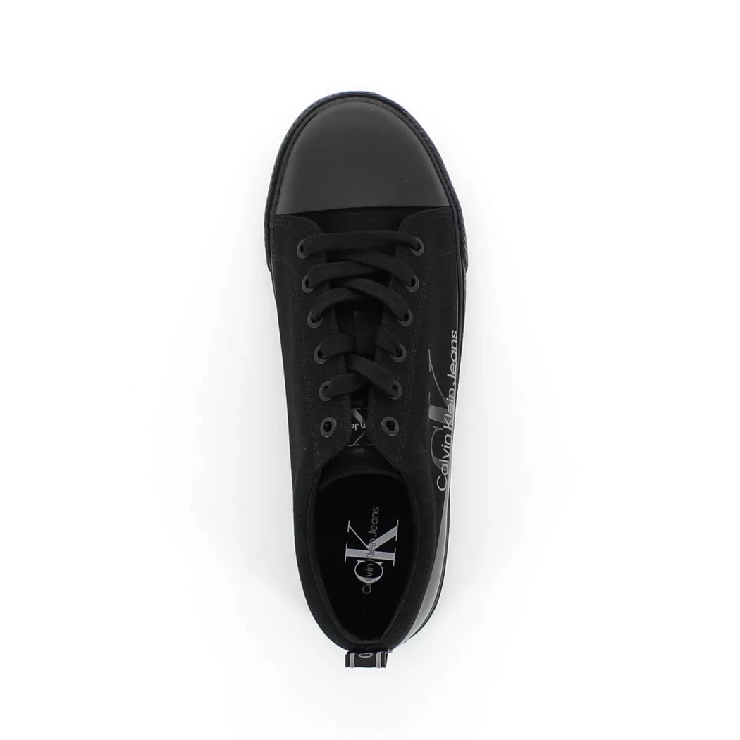Image (6) de la chaussures Calvin Klein - Baskets Noir en Textile