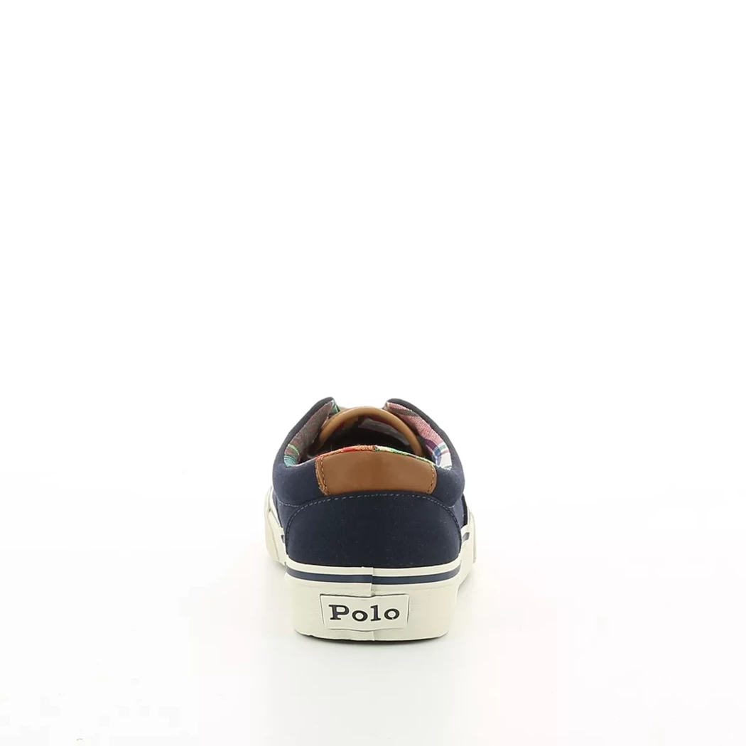 Image (3) de la chaussures Ralph Lauren - Baskets Bleu en Textile