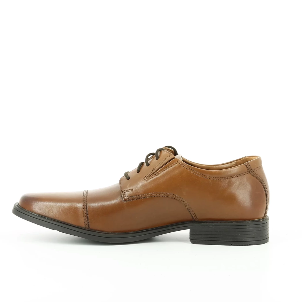 Image (4) de la chaussures Clarks - Chaussures à lacets Cuir naturel / Cognac en Cuir