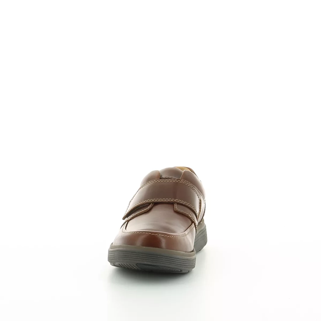 Image (5) de la chaussures Clarks - Chaussures à velcro Cuir naturel / Cognac en Cuir
