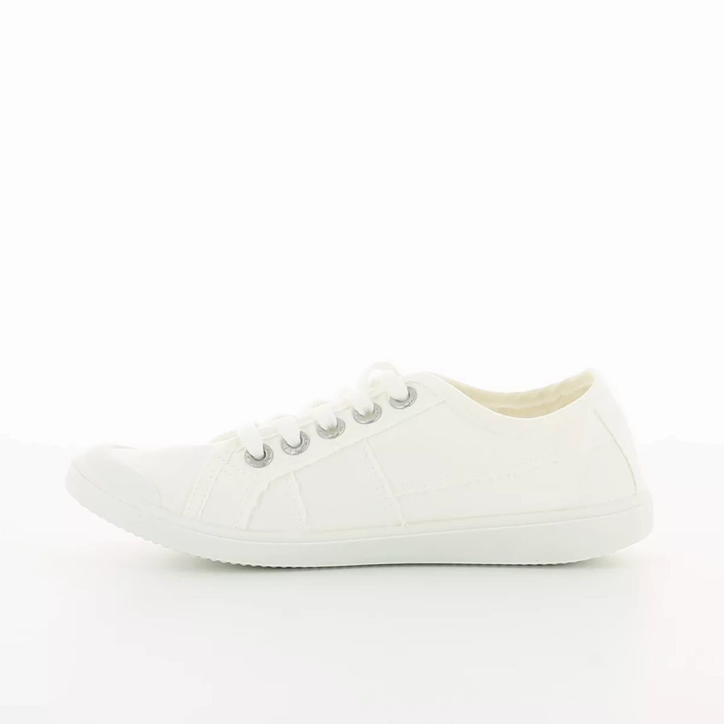 Image (4) de la chaussures Blowfish - Baskets Blanc en Textile