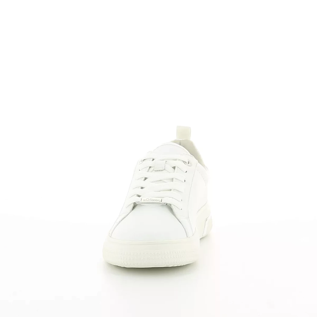 Image (5) de la chaussures S.Oliver - Baskets Blanc en Cuir synthétique