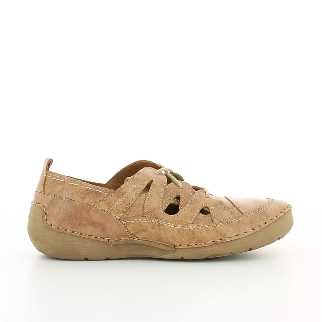 Image (2) de la chaussures Josef Seibel - Chaussures à lacets Cuir naturel / Cognac en Cuir