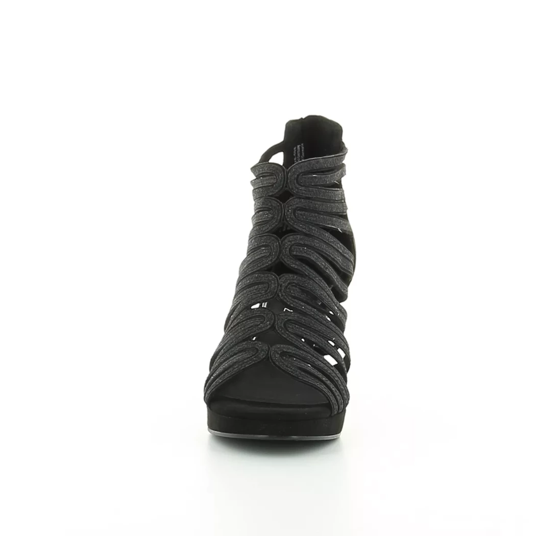 Image (5) de la chaussures Marco Tozzi - Sandales et Nu-Pieds Noir en Cuir synthétique