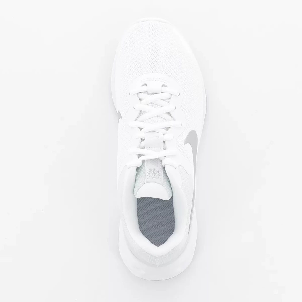 Image (6) de la chaussures Nike - Baskets Blanc en Textile