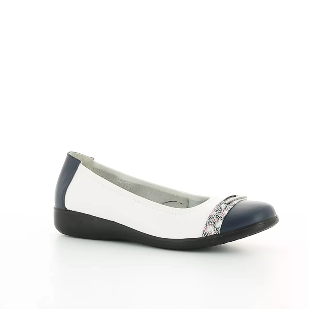 Image (1) de la chaussures Inea - Ballerines Bleu en Cuir