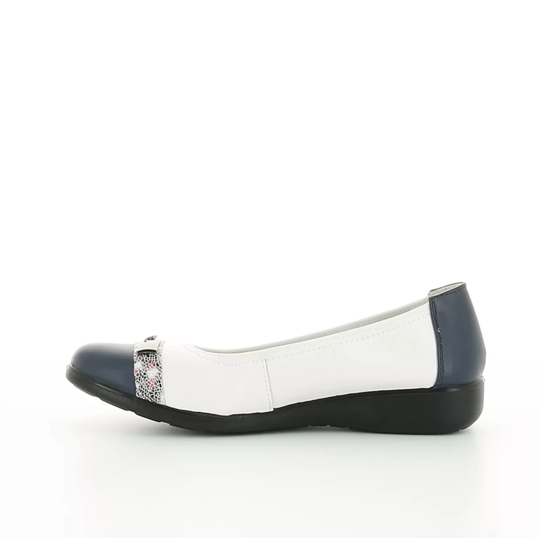 Image (4) de la chaussures Inea - Ballerines Bleu en Cuir