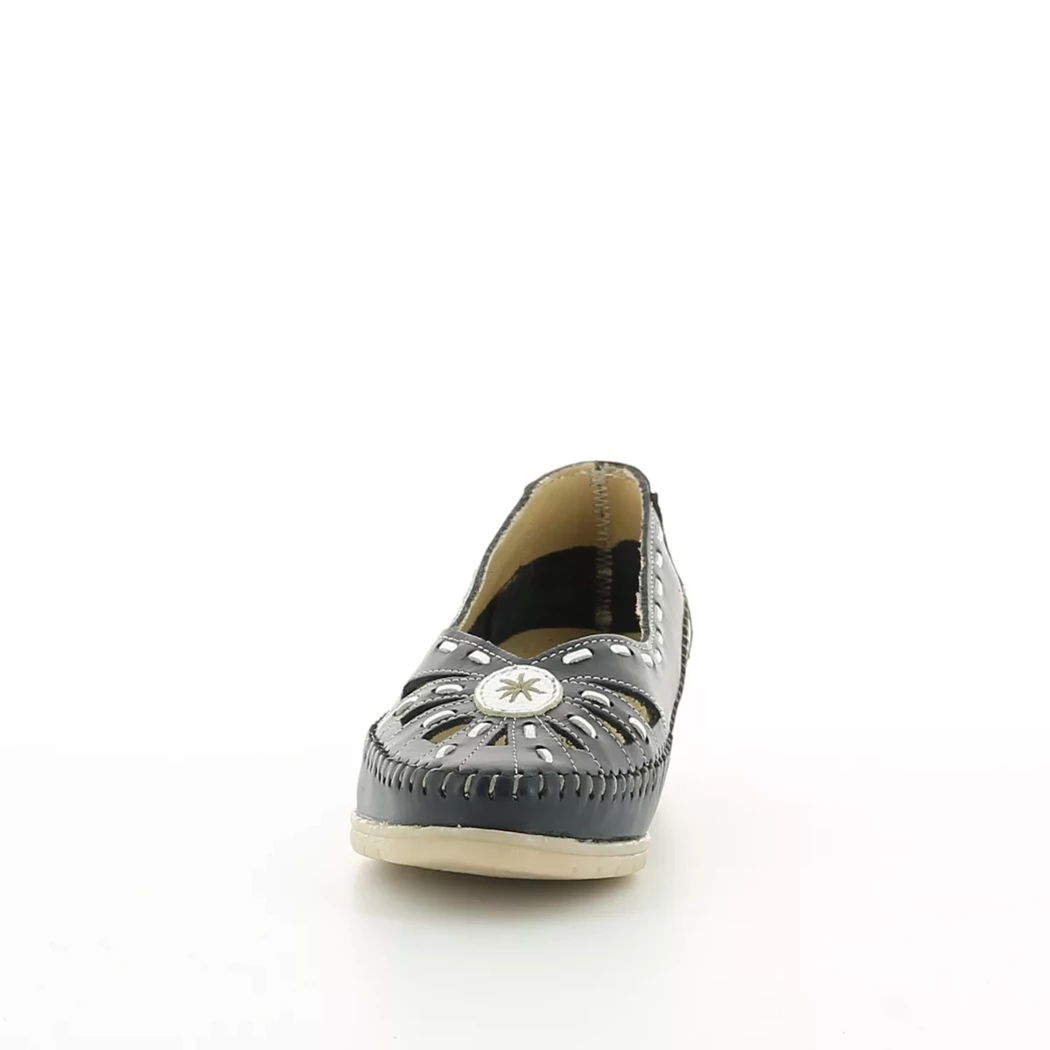 Image (5) de la chaussures Inea - Escarpins Bleu en Cuir