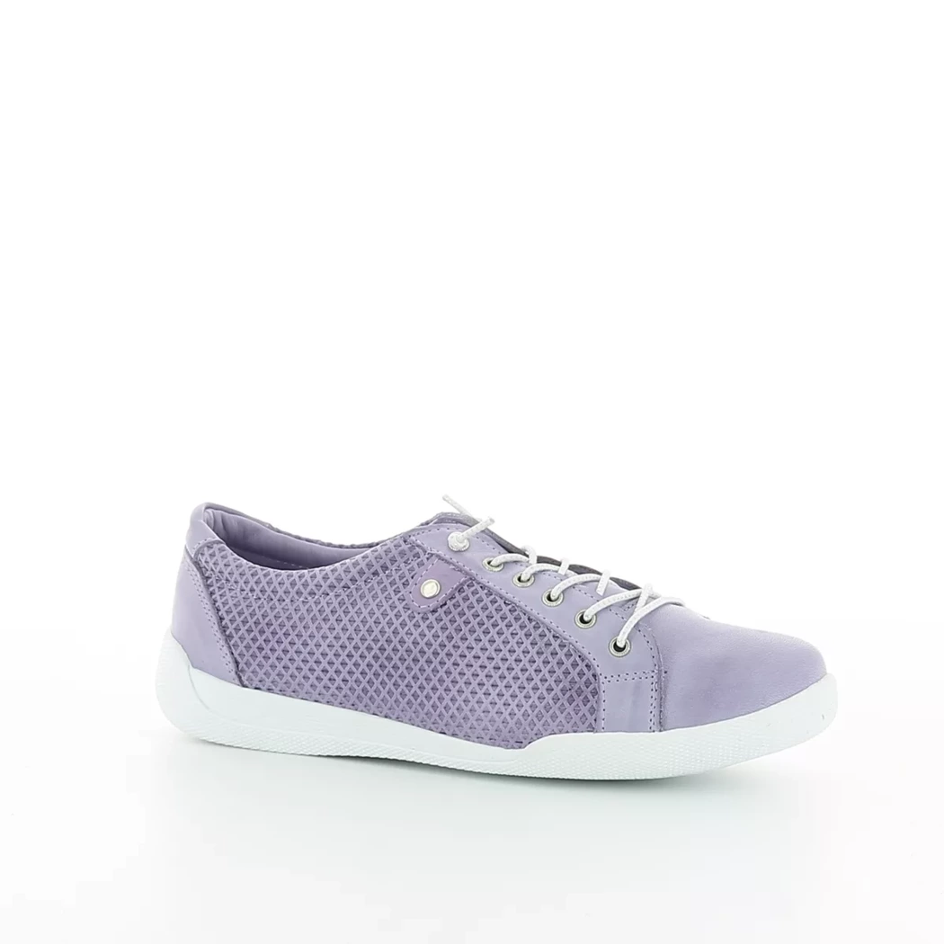Image (1) de la chaussures Andrea Conti - Chaussures à lacets Violet / Lilas en Cuir