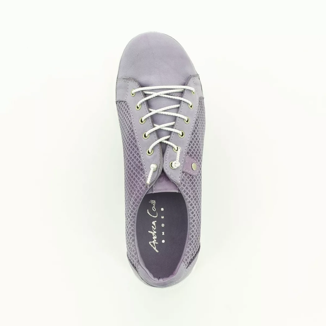 Image (6) de la chaussures Andrea Conti - Chaussures à lacets Violet / Lilas en Cuir