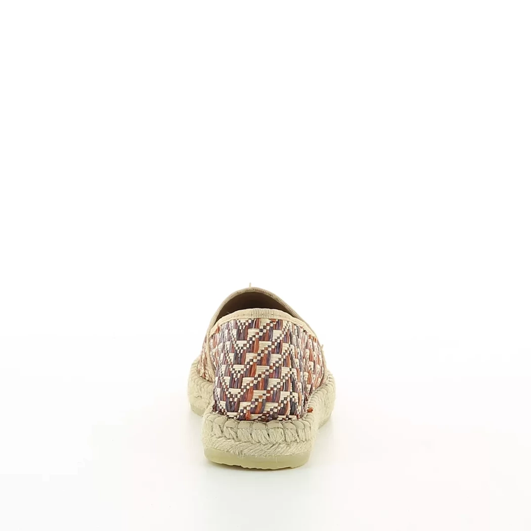 Image (3) de la chaussures Ctwlk - Espadrilles Taupe en Textile