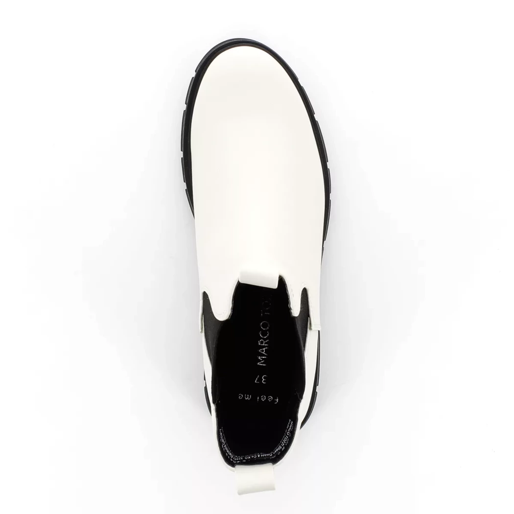 Image (6) de la chaussures Marco Tozzi - Boots Blanc en Cuir synthétique