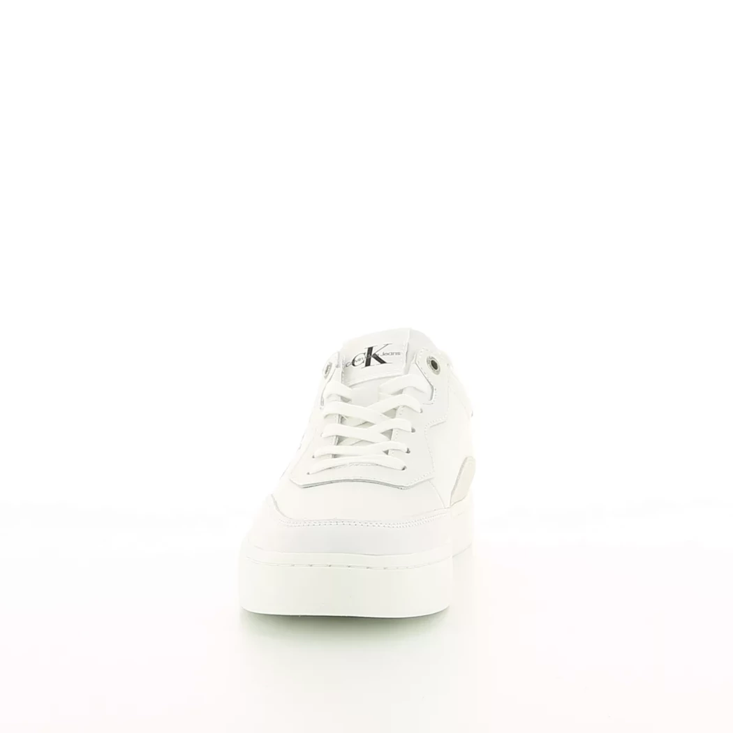 Image (5) de la chaussures Ck Jeans - Baskets Blanc en Cuir