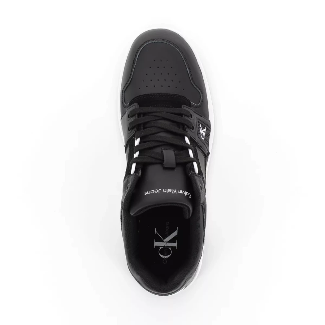 Image (6) de la chaussures Ck Jeans - Baskets Noir en Cuir