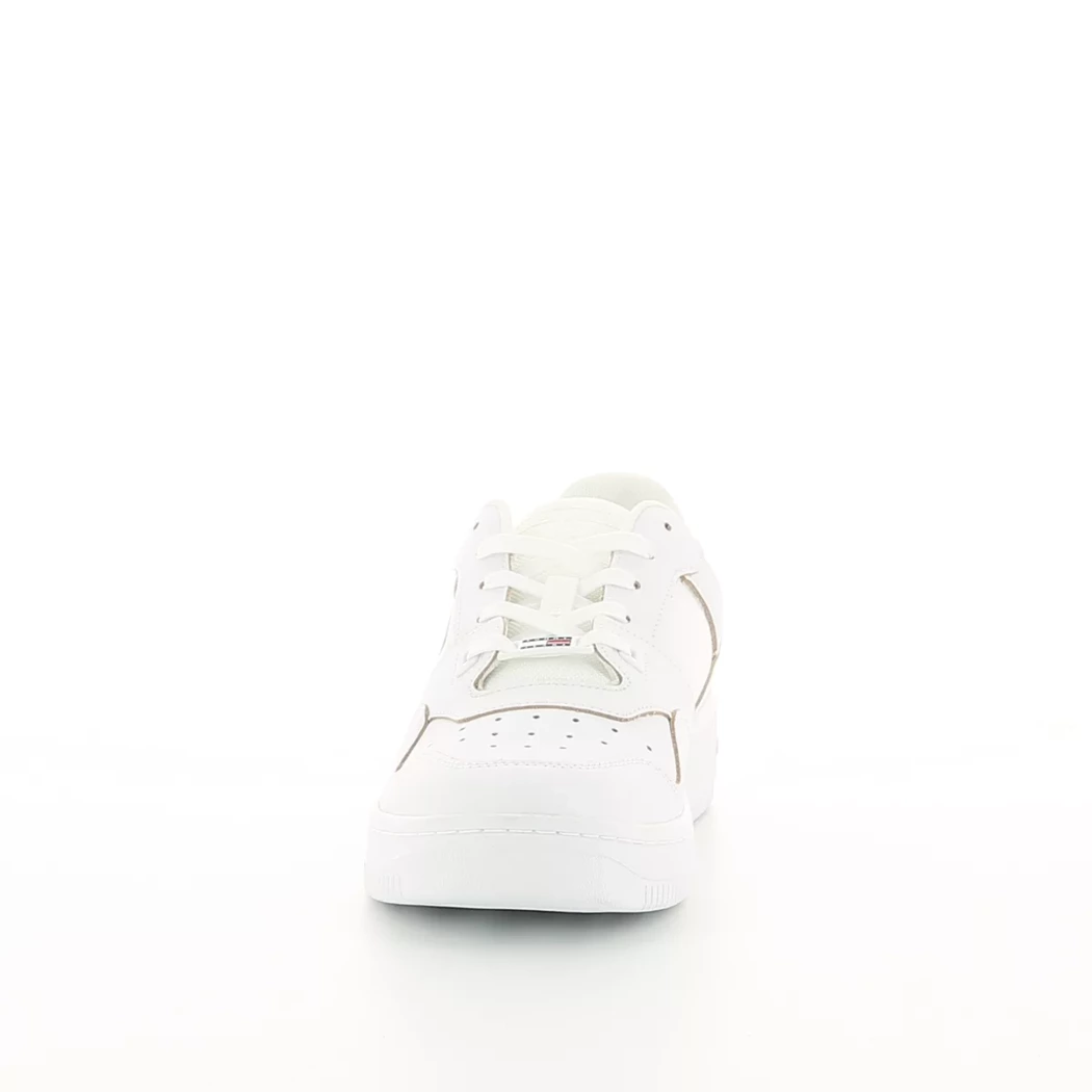 Image (5) de la chaussures Tommy jeans - Baskets Blanc en Cuir et textile