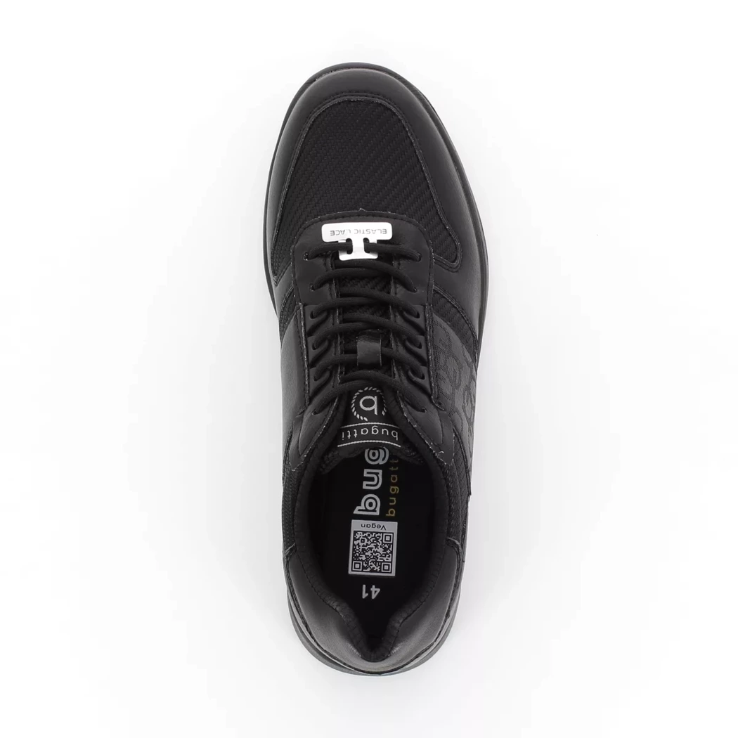 Image (6) de la chaussures Bugatti - Chaussures à lacets Noir en Textile