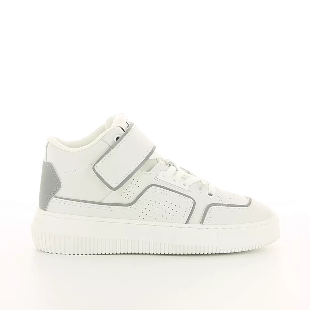 Image (2) de la chaussures Calvin Klein - Baskets Blanc en Cuir