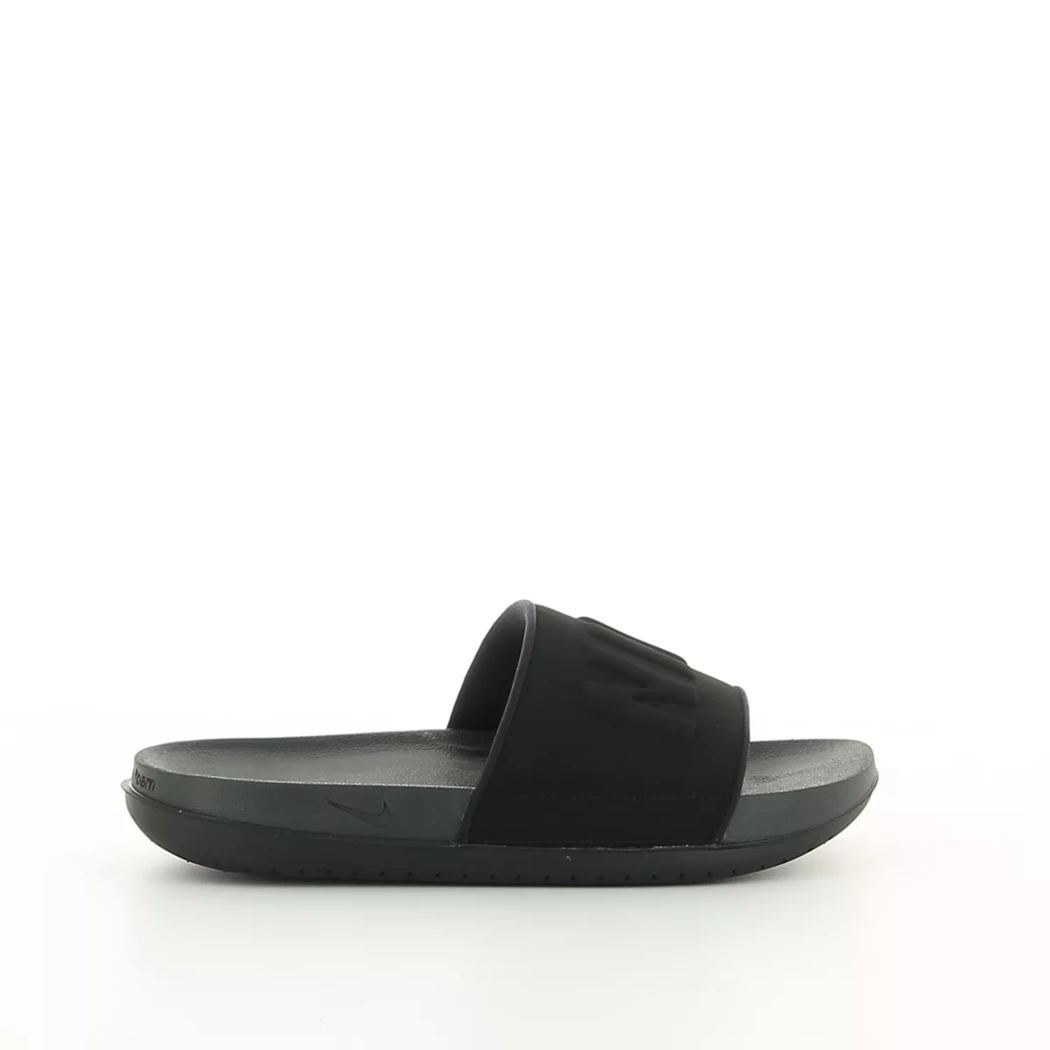 Image (2) de la chaussures Nike - Tongs et Plage Noir en Cuir synthétique