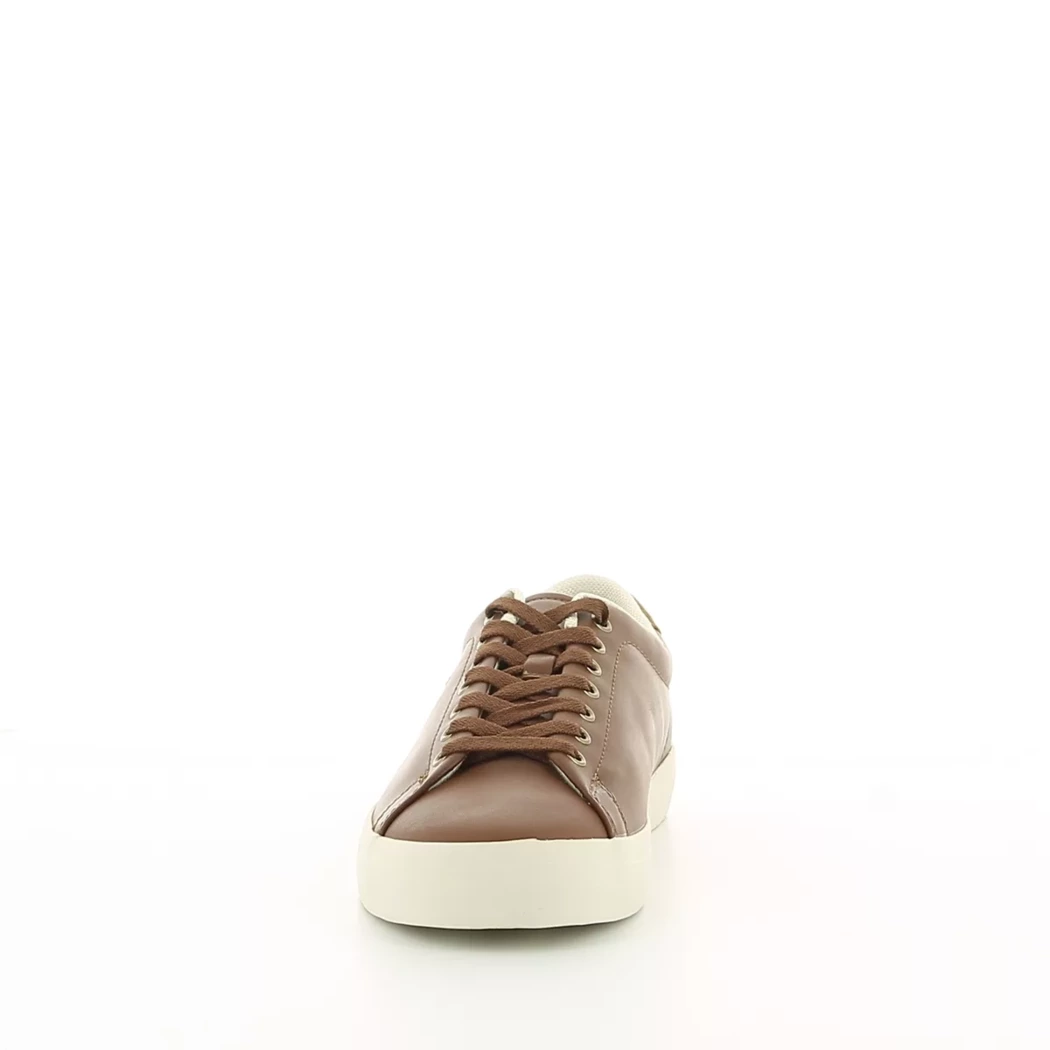 Image (5) de la chaussures Ralph Lauren - Baskets Cuir naturel / Cognac en Cuir