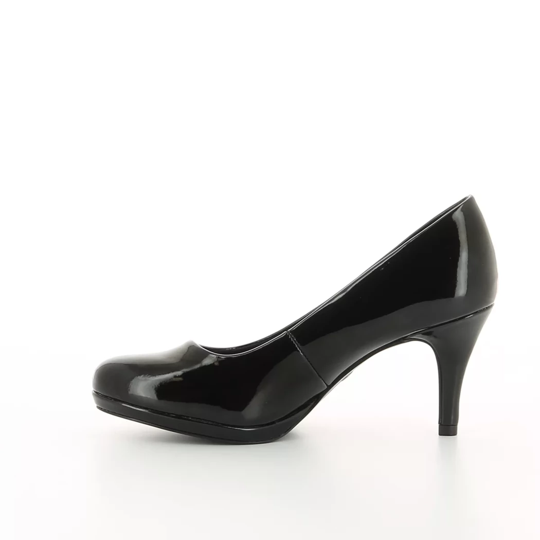 Image (4) de la chaussures Tamaris - Escarpins Noir en Cuir vernis