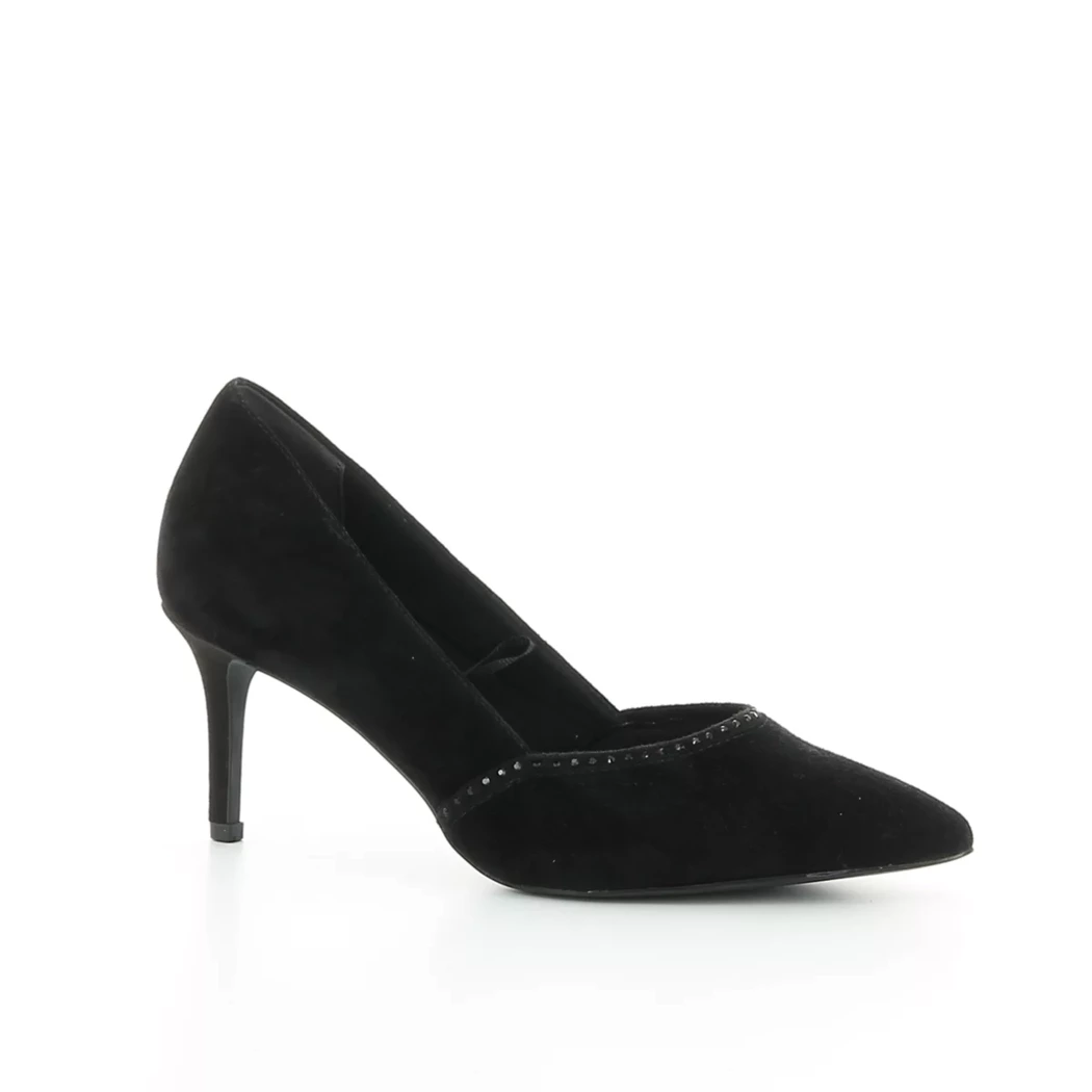 Image (1) de la chaussures Tamaris - Escarpins Noir en Cuir nubuck