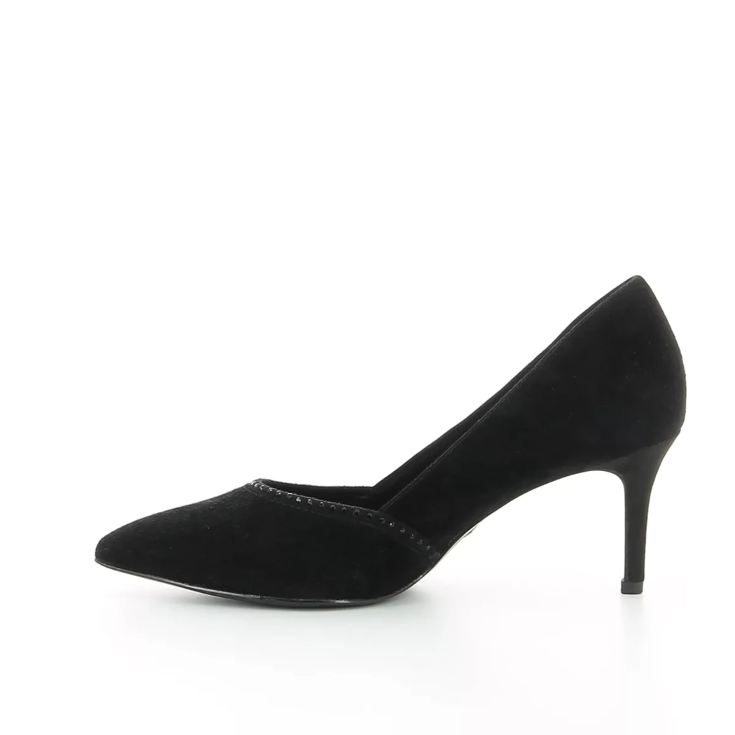 Image (4) de la chaussures Tamaris - Escarpins Noir en Cuir nubuck