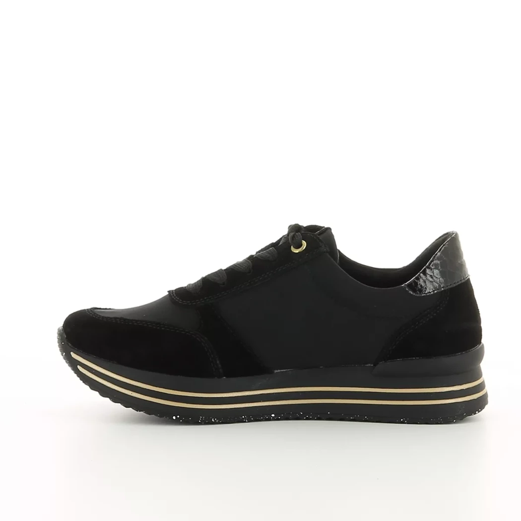 Image (4) de la chaussures Remonte - Baskets Noir en Cuir nubuck