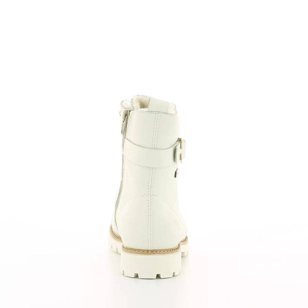 Image (3) de la chaussures Remonte - Bottines Blanc en Cuir
