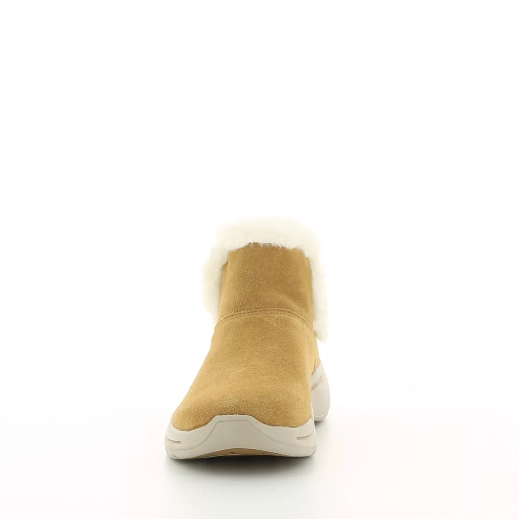 Image (5) de la chaussures Skechers - Boots Cuir naturel / Cognac en Cuir nubuck